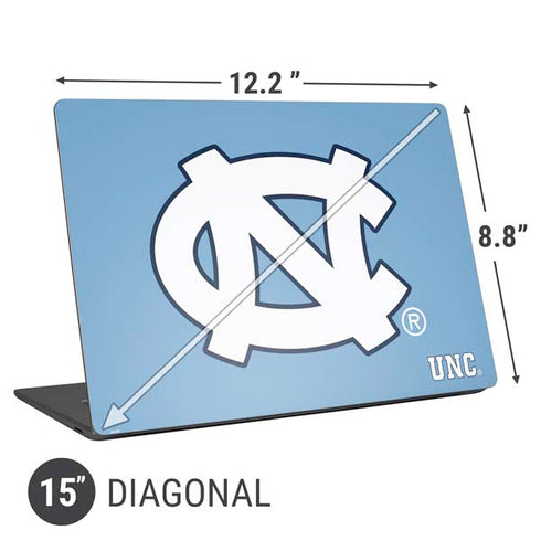 Carolina UNC Universal Laptop 15in (12.2 x 8.8in) Skin